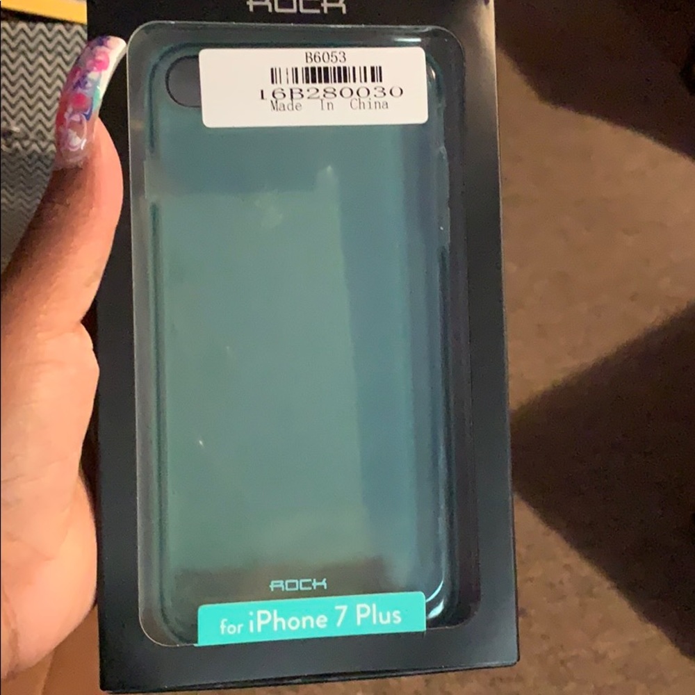 iPhone 7/8 plus LED flash case never used
